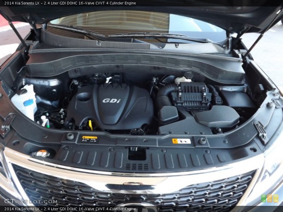 2.4 Liter GDI DOHC 16-Valve CVVT 4 Cylinder Engine for the 2014 Kia Sorento #77444616