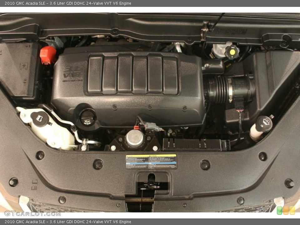 3.6 Liter GDI DOHC 24-Valve VVT V6 Engine for the 2010 GMC Acadia #77445018