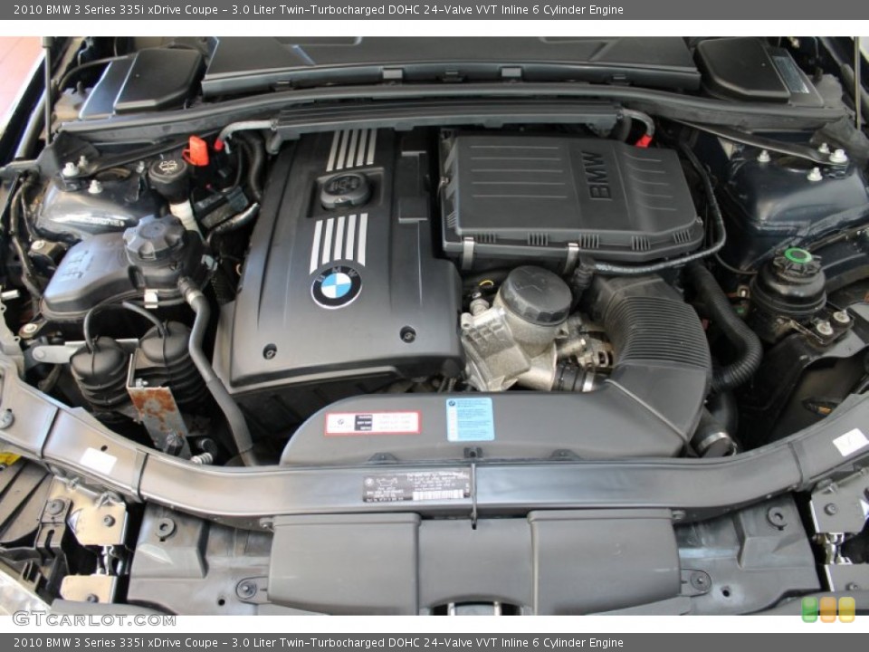 3.0 Liter Twin-Turbocharged DOHC 24-Valve VVT Inline 6 Cylinder Engine for the 2010 BMW 3 Series #77445639