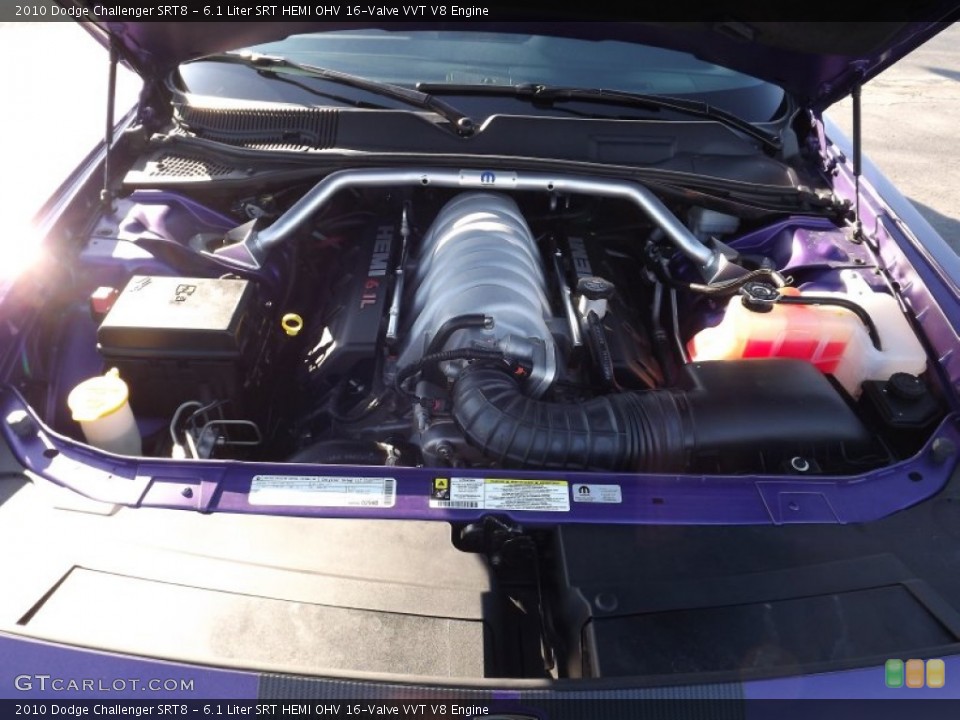 6.1 Liter SRT HEMI OHV 16-Valve VVT V8 Engine for the 2010 Dodge Challenger #77449905