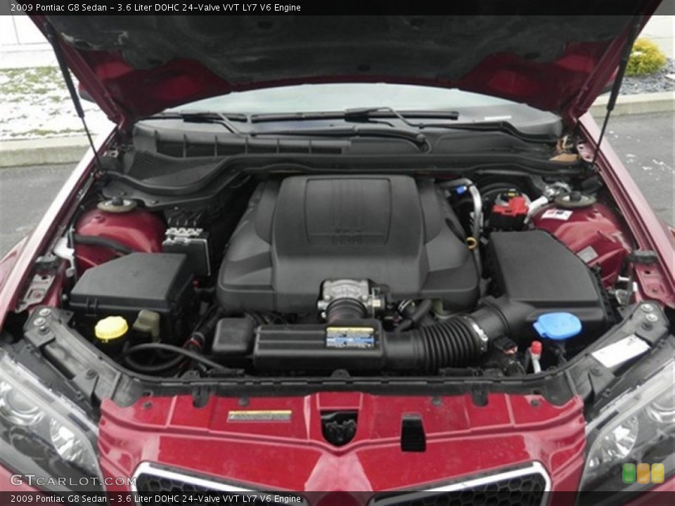 3.6 Liter DOHC 24-Valve VVT LY7 V6 Engine for the 2009 Pontiac G8 #77455971