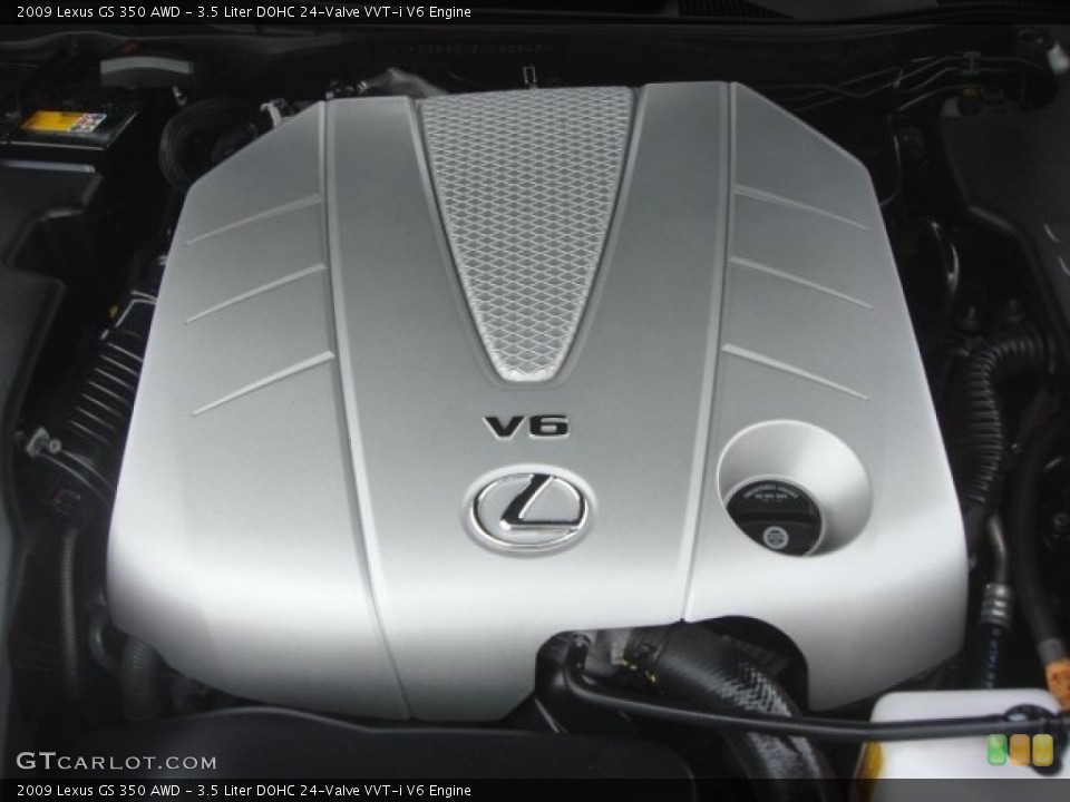 3.5 Liter DOHC 24-Valve VVT-i V6 Engine for the 2009 Lexus GS #77456430