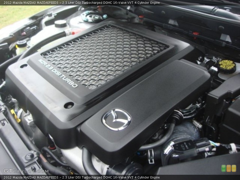 2.3 Liter DISI Turbocharged DOHC 16-Valve VVT 4 Cylinder Engine for the 2012 Mazda MAZDA3 #77459277