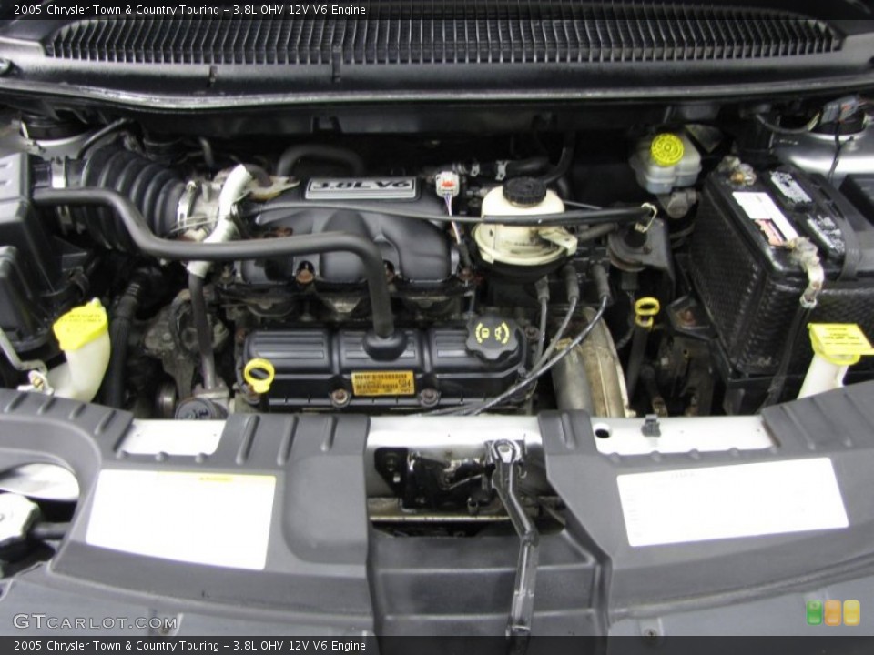 3.8L OHV 12V V6 Engine for the 2005 Chrysler Town & Country #77461327
