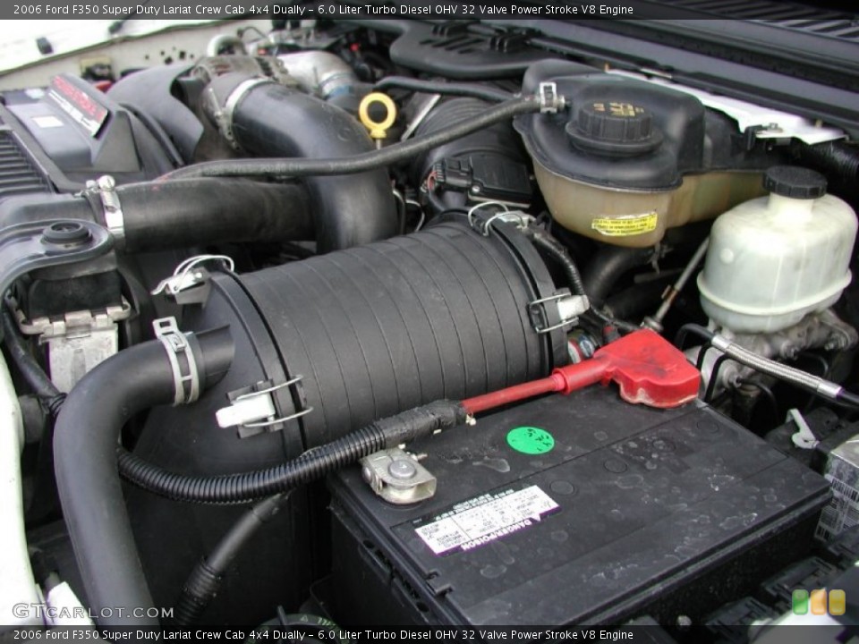 6.0 Liter Turbo Diesel OHV 32 Valve Power Stroke V8 Engine for the 2006 Ford F350 Super Duty #77462832