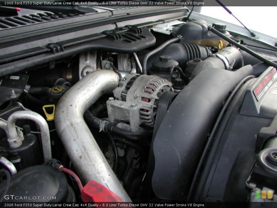 6.0 Liter Turbo Diesel OHV 32 Valve Power Stroke V8 Engine for the 2006 Ford F350 Super Duty #77462851