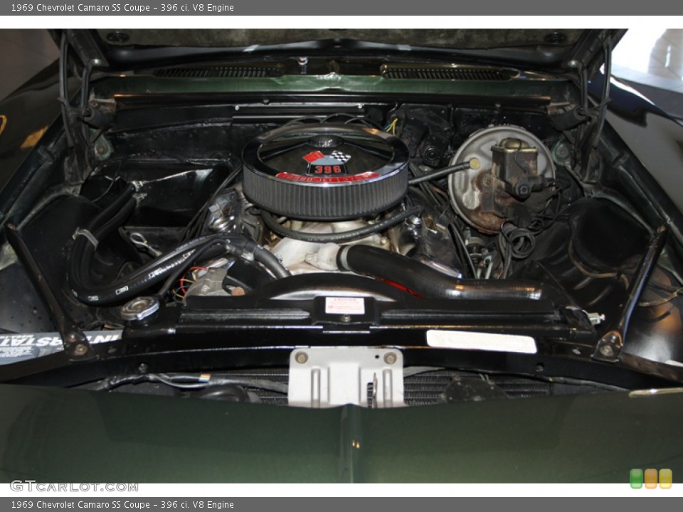 396 ci. V8 Engine for the 1969 Chevrolet Camaro #77462990