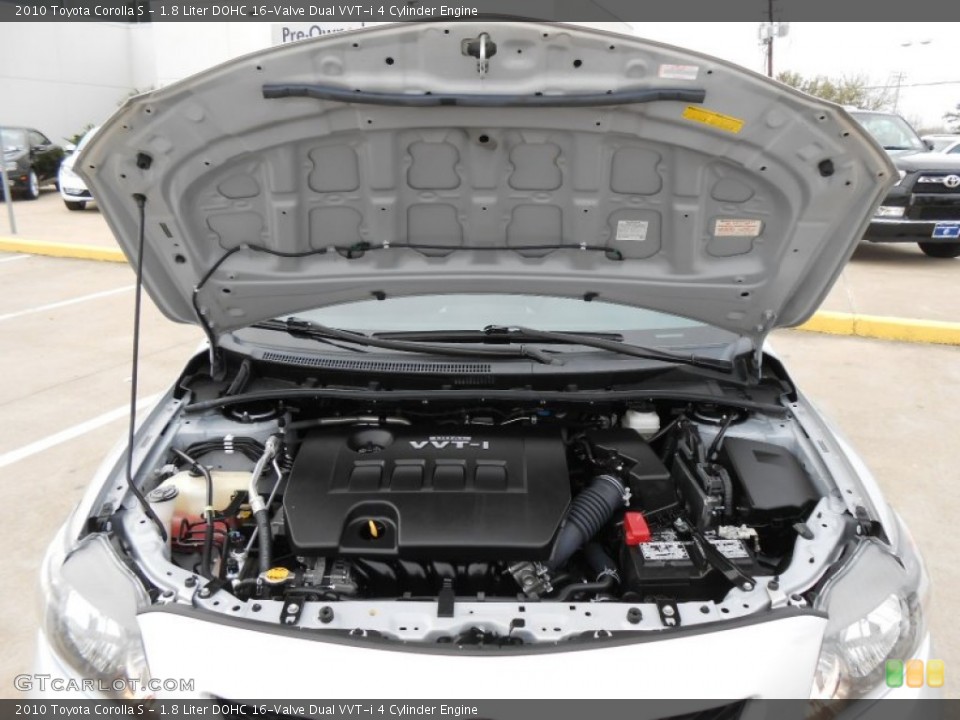 1.8 Liter DOHC 16-Valve Dual VVT-i 4 Cylinder Engine for the 2010 Toyota Corolla #77464907