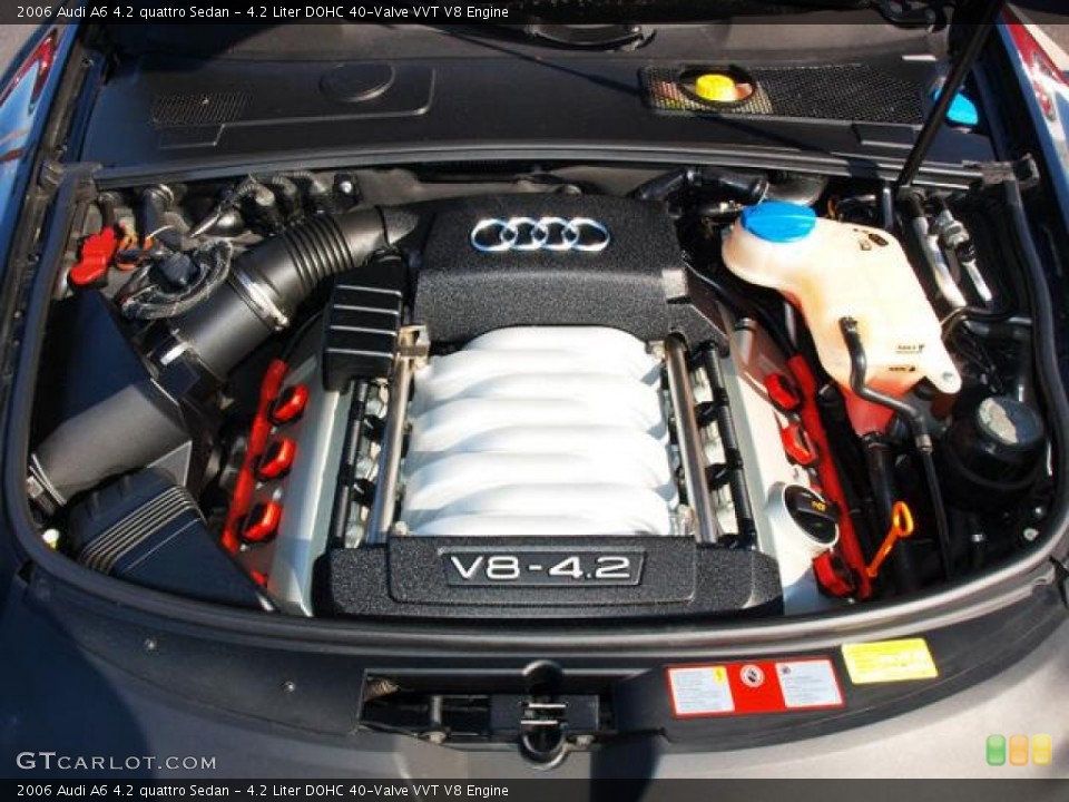 4.2 Liter DOHC 40-Valve VVT V8 Engine for the 2006 Audi A6 #77465493