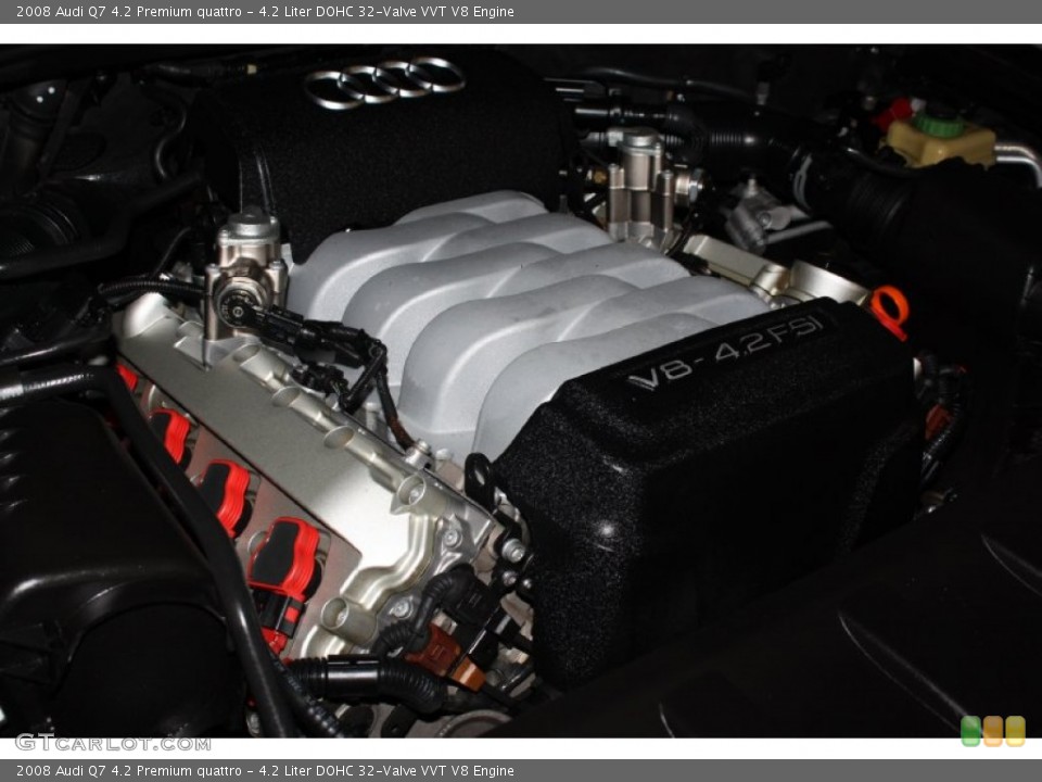 4.2 Liter DOHC 32-Valve VVT V8 2008 Audi Q7 Engine