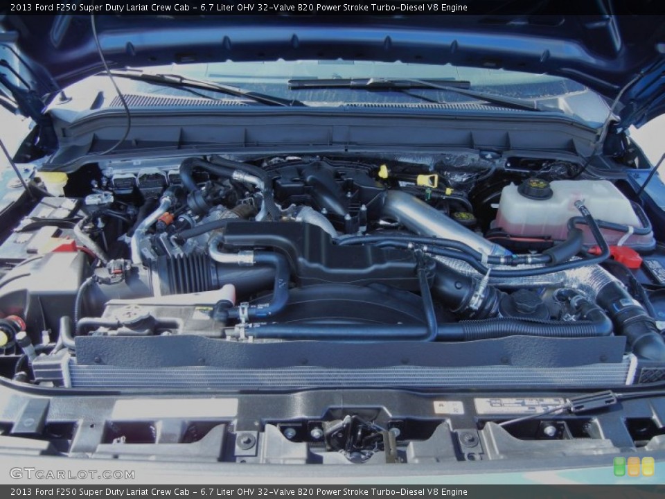 6.7 Liter OHV 32-Valve B20 Power Stroke Turbo-Diesel V8 Engine for the 2013 Ford F250 Super Duty #77466771