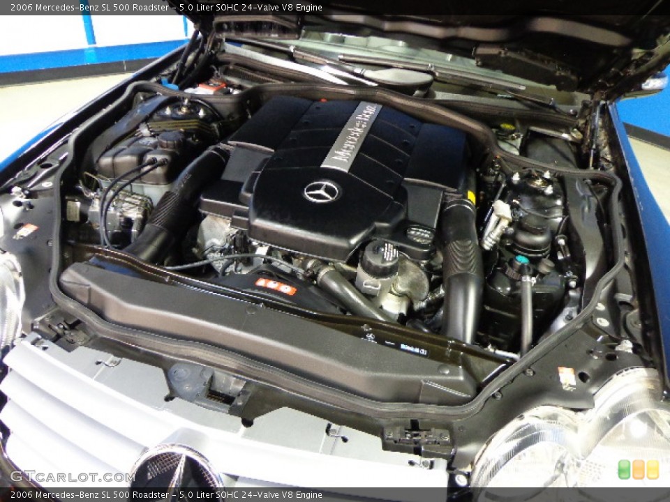 5.0 Liter SOHC 24-Valve V8 Engine for the 2006 Mercedes-Benz SL #77466966