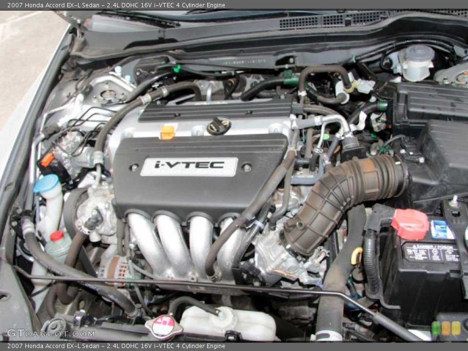 2.4L DOHC 16V i-VTEC 4 Cylinder Engine for the 2007 Honda Accord #77468808