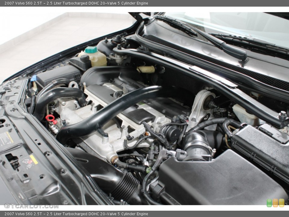 2.5 Liter Turbocharged DOHC 20-Valve 5 Cylinder Engine for the 2007 Volvo S60 #77470914