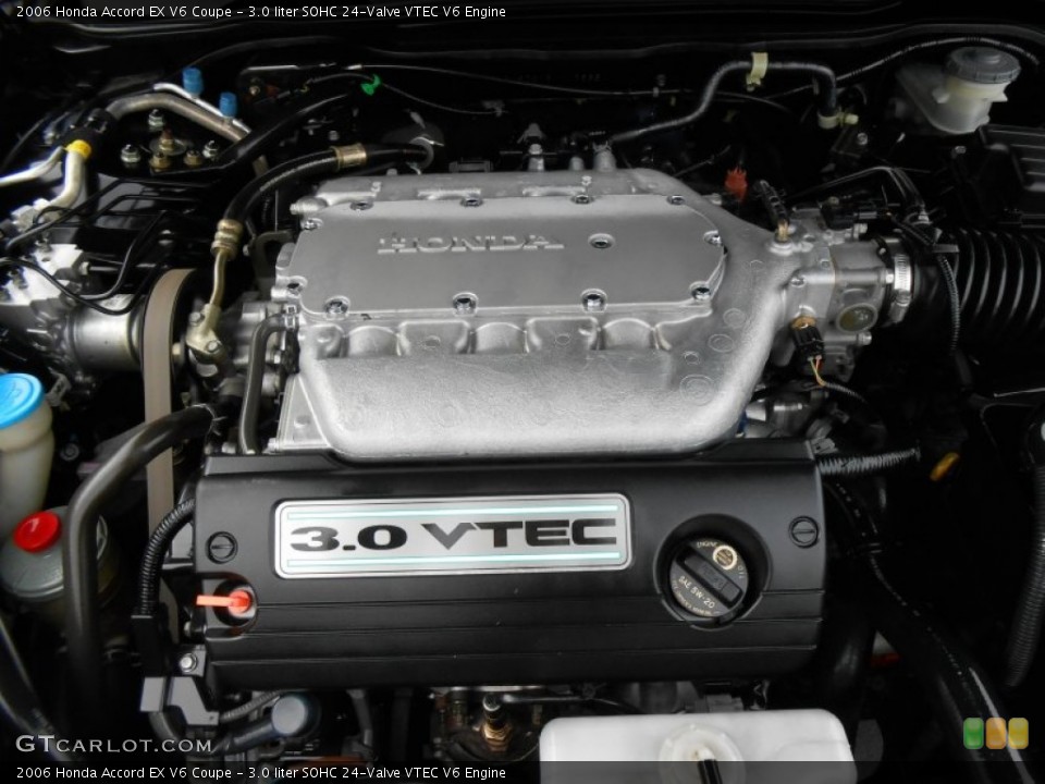 3.0 liter SOHC 24-Valve VTEC V6 Engine for the 2006 Honda Accord #77470986