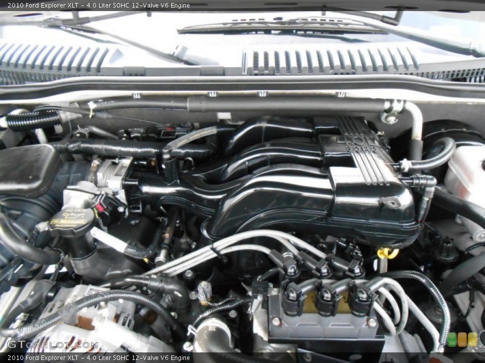 4.0 Liter SOHC 12-Valve V6 Engine for the 2010 Ford Explorer #77472330