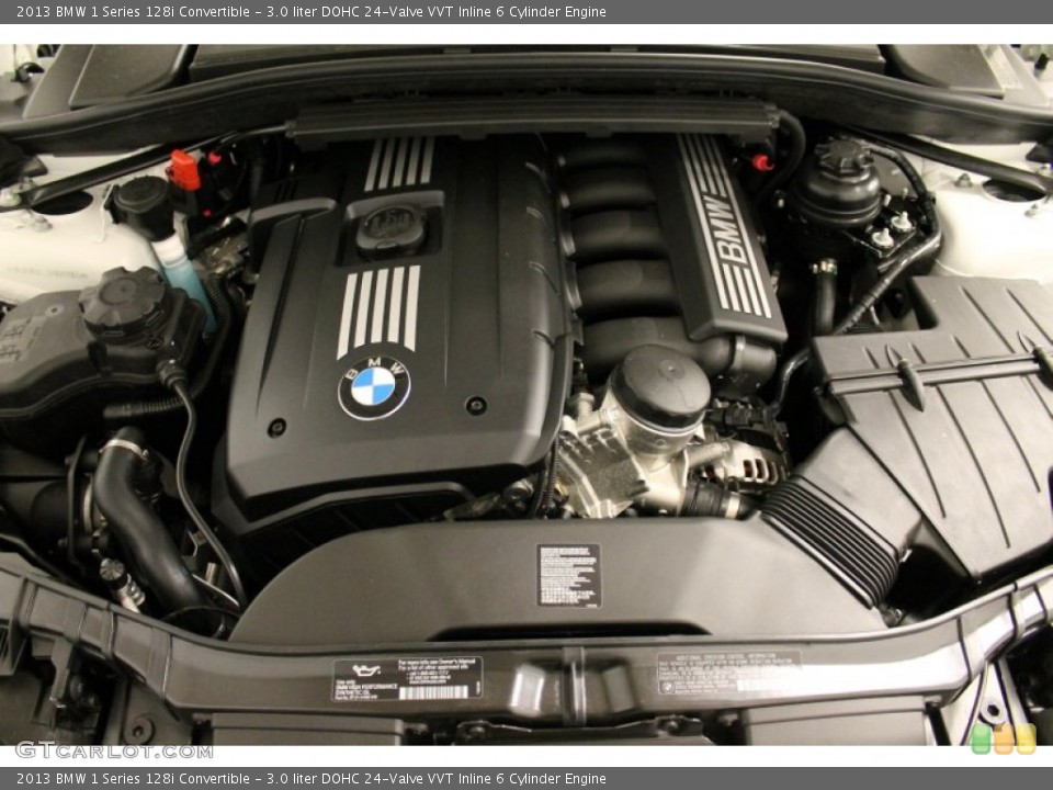 3.0 liter DOHC 24-Valve VVT Inline 6 Cylinder Engine for the 2013 BMW 1 Series #77476017