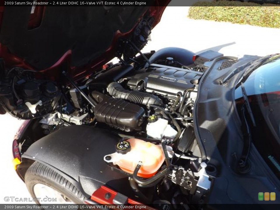 2.4 Liter DOHC 16-Valve VVT Ecotec 4 Cylinder Engine for the 2009 Saturn Sky #77489390