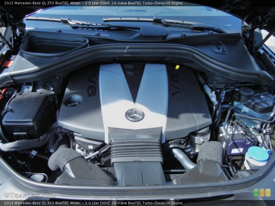 3.0 Liter DOHC 24-Valve BlueTEC Turbo-Diesel V6 2013 Mercedes-Benz GL Engine