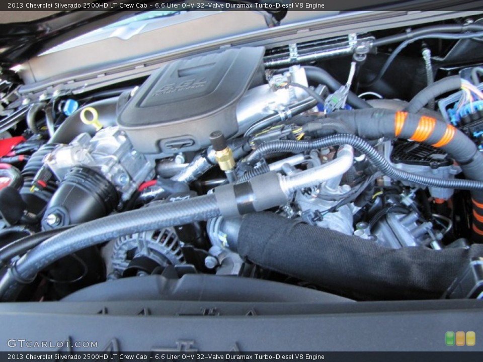 6.6 Liter OHV 32-Valve Duramax Turbo-Diesel V8 Engine for the 2013 Chevrolet Silverado 2500HD #77490255