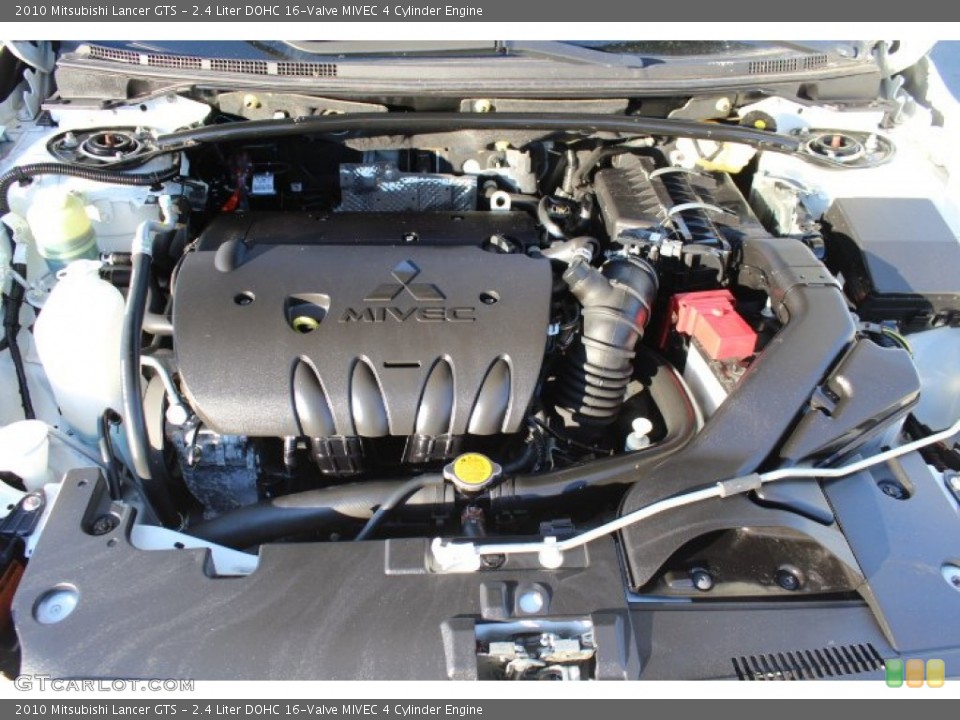 2.4 Liter DOHC 16-Valve MIVEC 4 Cylinder Engine for the 2010 Mitsubishi Lancer #77493071