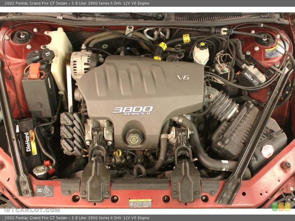 3.8 Liter 3800 Series II OHV 12V V6 Engine for the 2002 Pontiac Grand Prix #77495942
