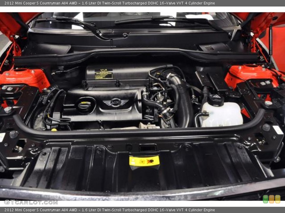 1.6 Liter DI Twin-Scroll Turbocharged DOHC 16-Valve VVT 4 Cylinder Engine for the 2012 Mini Cooper #77497301