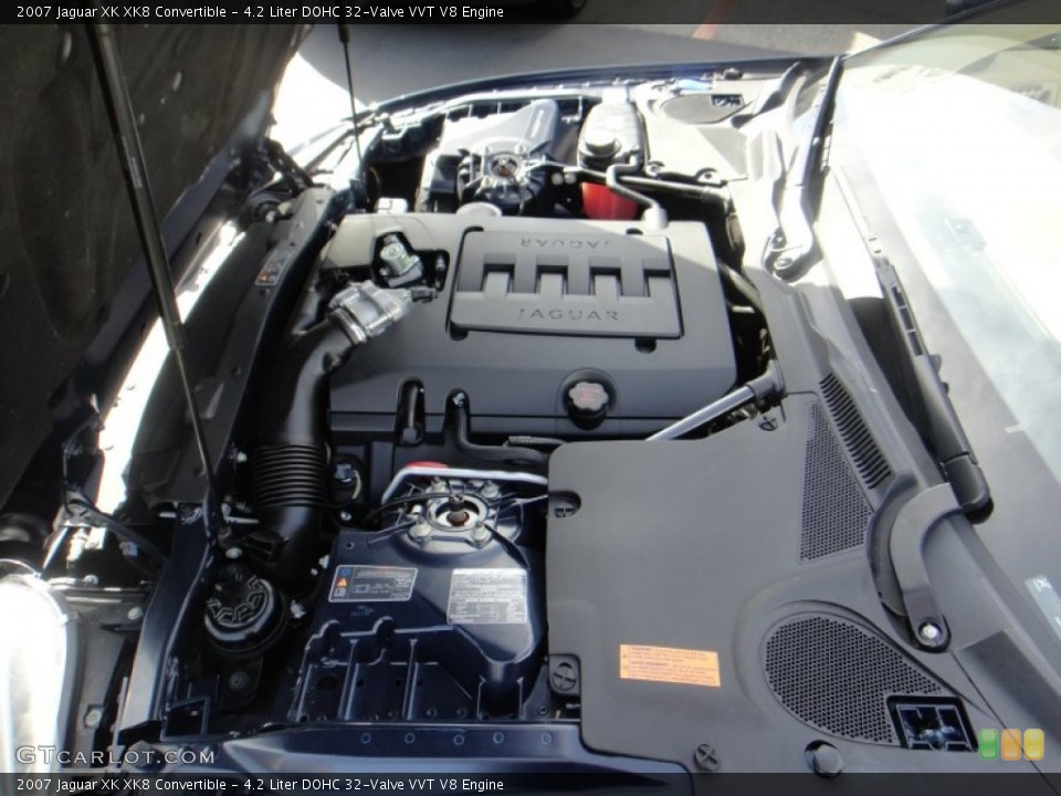 4.2 Liter DOHC 32-Valve VVT V8 Engine for the 2007 Jaguar XK #77500569