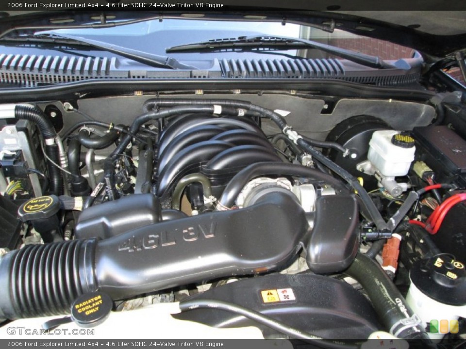 4.6 Liter SOHC 24-Valve Triton V8 Engine for the 2006 Ford Explorer #77502977
