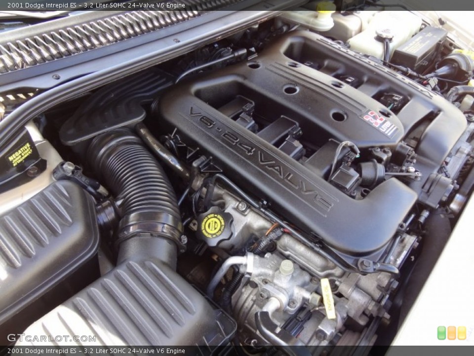 3.2 Liter SOHC 24-Valve V6 2001 Dodge Intrepid Engine
