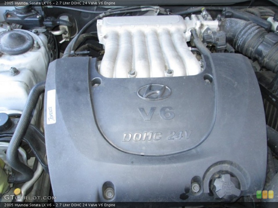 2.7 Liter DOHC 24 Valve V6 Engine for the 2005 Hyundai Sonata #77504675