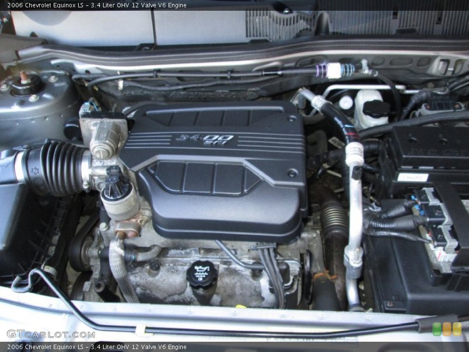 3.4 Liter OHV 12 Valve V6 Engine for the 2006 Chevrolet Equinox #77505405