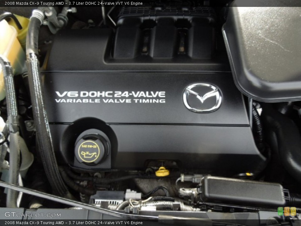 3.7 Liter DOHC 24-Valve VVT V6 Engine for the 2008 Mazda CX-9 #77507221
