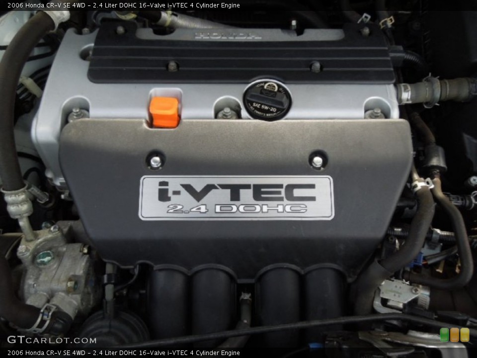 2.4 Liter DOHC 16-Valve i-VTEC 4 Cylinder Engine for the 2006 Honda CR-V #77507816