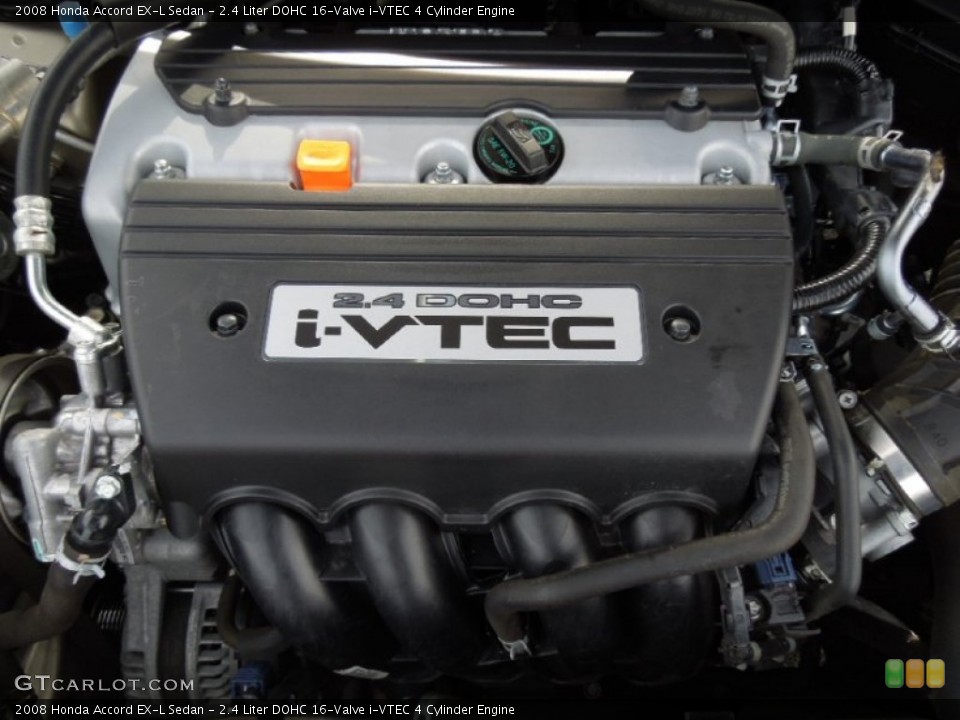2.4 Liter DOHC 16-Valve i-VTEC 4 Cylinder Engine for the 2008 Honda Accord #77510762
