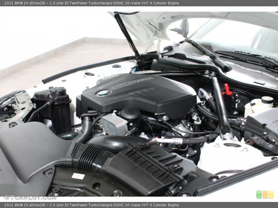 2.0 Liter DI TwinPower Turbocharged DOHC 16-Valve VVT 4 Cylinder 2012 BMW Z4 Engine