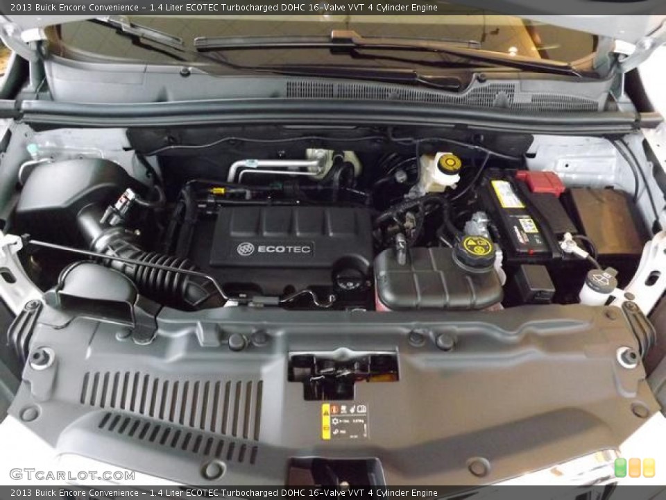 1.4 Liter ECOTEC Turbocharged DOHC 16-Valve VVT 4 Cylinder Engine for the 2013 Buick Encore #77514232