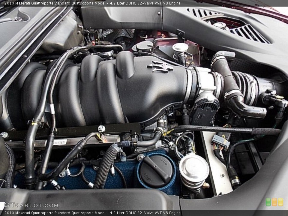 4.2 Liter DOHC 32-Valve VVT V8 Engine for the 2010 Maserati Quattroporte #77515376