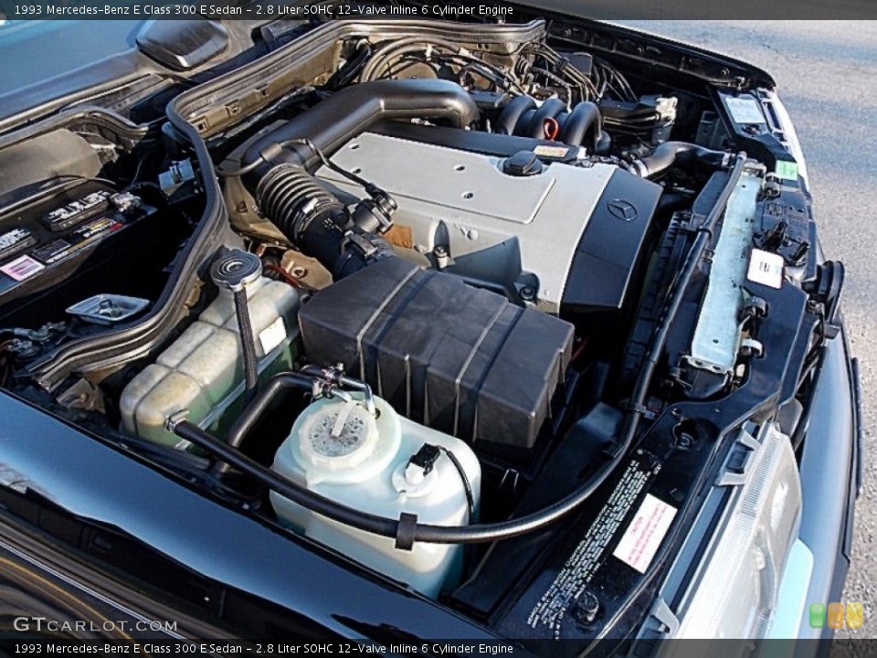 2.8 Liter SOHC 12-Valve Inline 6 Cylinder Engine for the 1993 Mercedes-Benz E Class #77518847