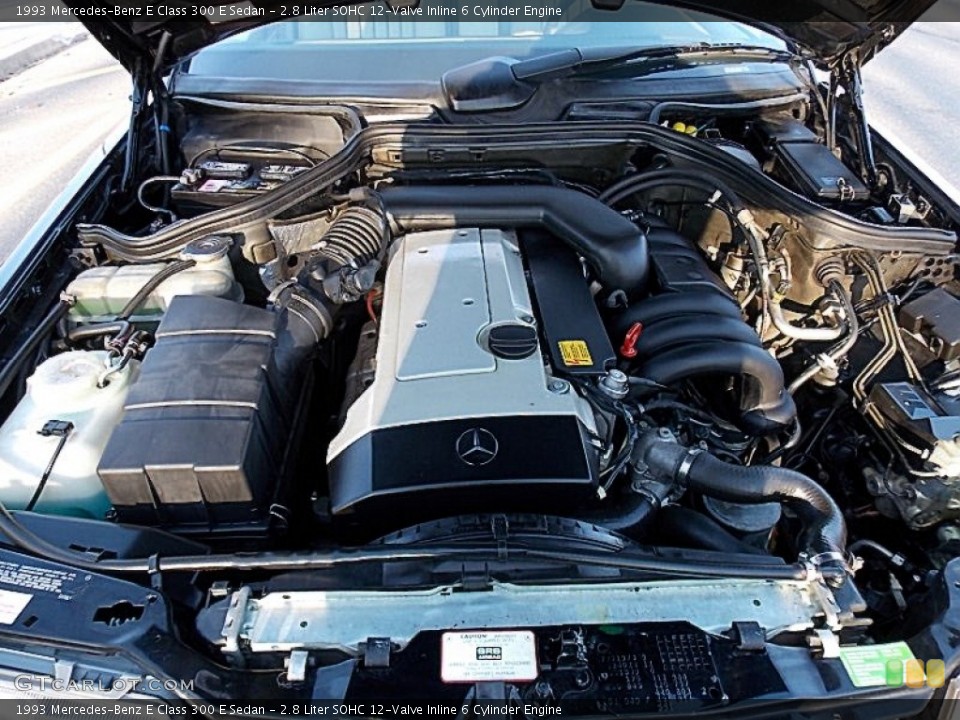 2.8 Liter SOHC 12-Valve Inline 6 Cylinder Engine for the 1993 Mercedes-Benz E Class #77518895