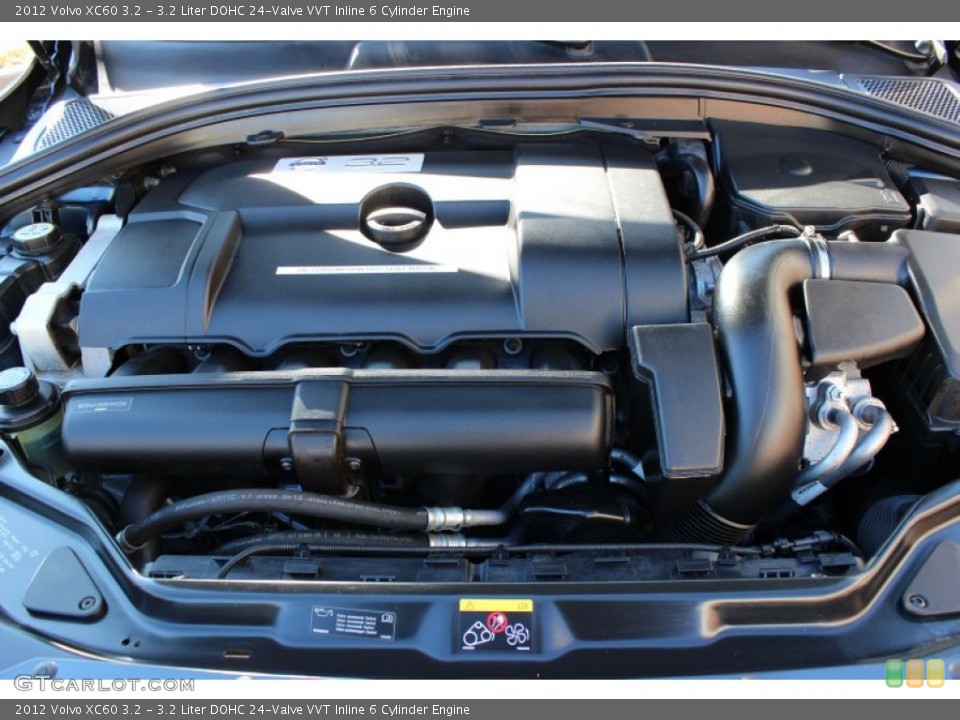 3.2 Liter DOHC 24-Valve VVT Inline 6 Cylinder 2012 Volvo XC60 Engine