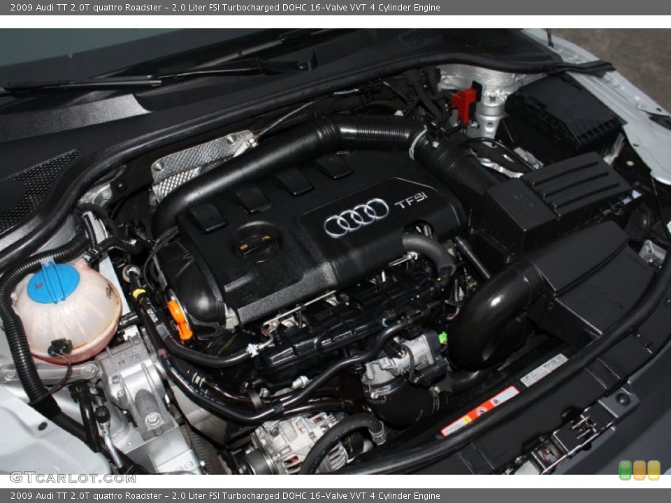 2.0 Liter FSI Turbocharged DOHC 16-Valve VVT 4 Cylinder Engine for the 2009 Audi TT #77531861