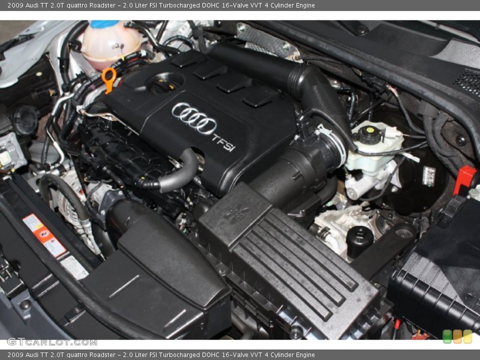 2.0 Liter FSI Turbocharged DOHC 16-Valve VVT 4 Cylinder Engine for the 2009 Audi TT #77531891