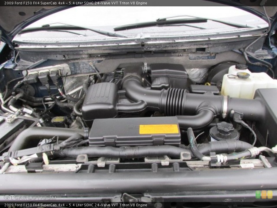 5.4 Liter SOHC 24-Valve VVT Triton V8 2009 Ford F150 Engine