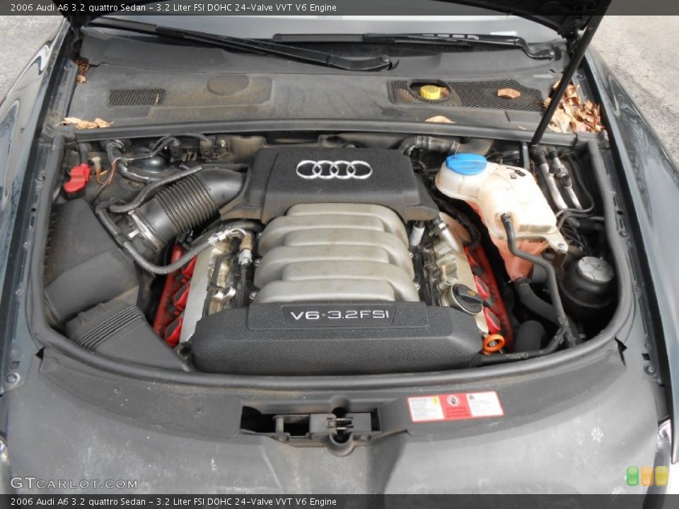 3.2 Liter FSI DOHC 24-Valve VVT V6 Engine for the 2006 Audi A6 #77542697