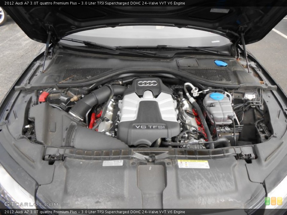 3.0 Liter TFSI Supercharged DOHC 24-Valve VVT V6 Engine for the 2012 Audi A7 #77545231