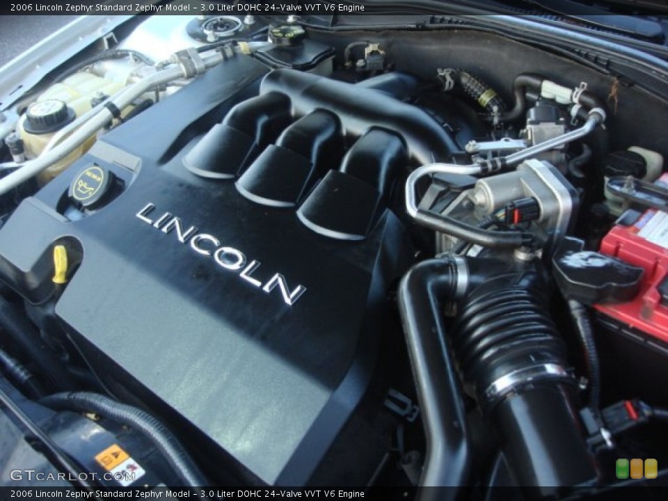 3.0 Liter DOHC 24-Valve VVT V6 Engine for the 2006 Lincoln Zephyr #77557047