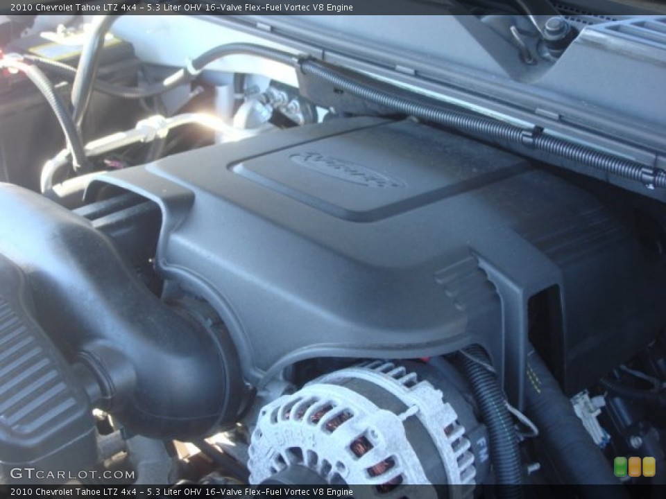 5.3 Liter OHV 16-Valve Flex-Fuel Vortec V8 Engine for the 2010 Chevrolet Tahoe #77566302