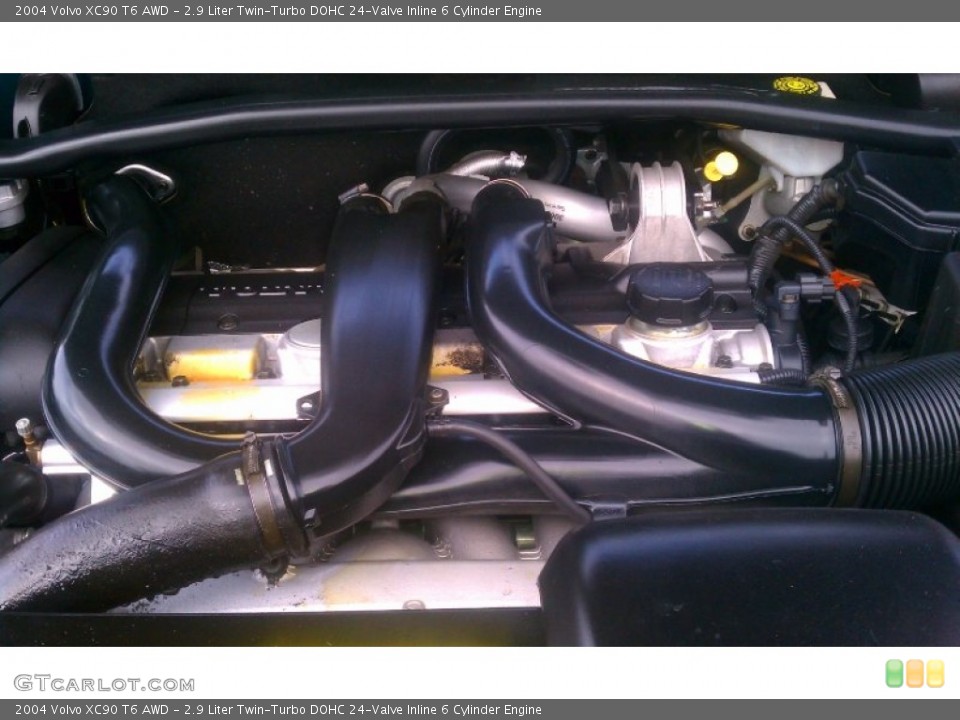 2.9 Liter Twin-Turbo DOHC 24-Valve Inline 6 Cylinder Engine for the 2004 Volvo XC90 #77566926