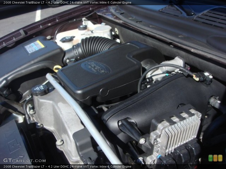 4.2 Liter DOHC 24-Valve VVT Vortec Inline 6 Cylinder Engine for the 2008 Chevrolet TrailBlazer #77570361